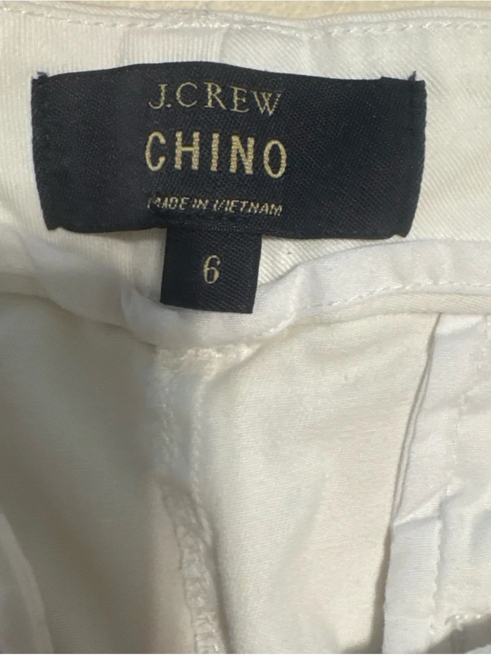 J. Crew casual white